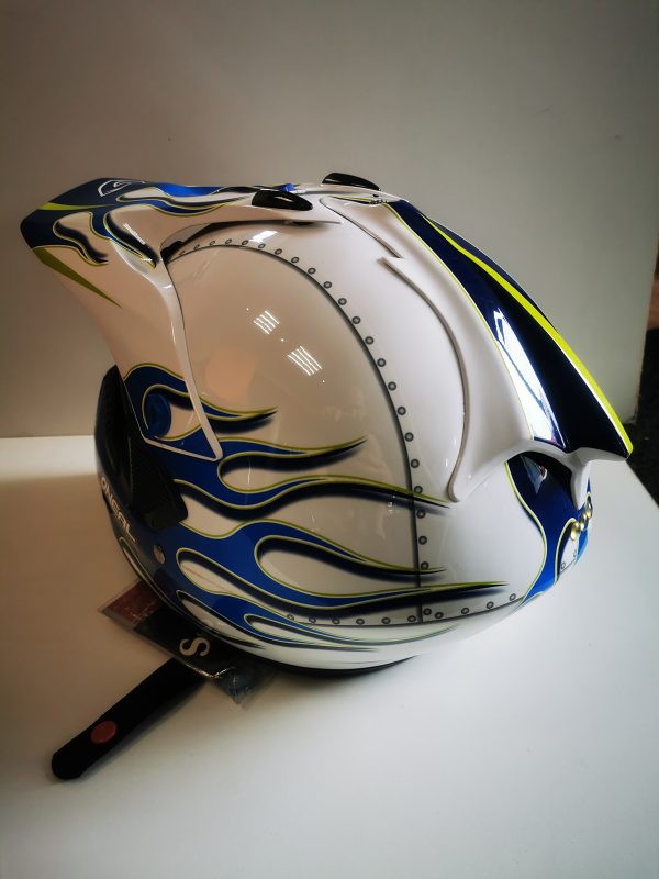 Přilba ONEAL 906 TORCH WHT/BLUE - S