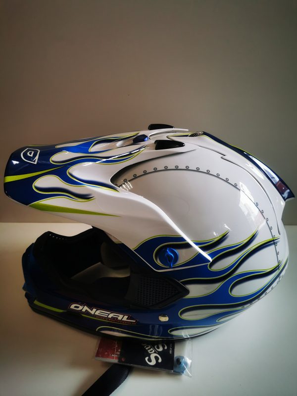 Přilba ONEAL 906 TORCH WHT/BLUE - S