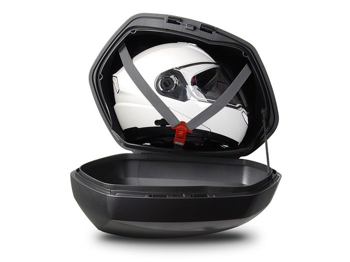 Sada plastových kufrů SH36+SH47 (černá/bílá) pro BENELLI TRK 702/702X