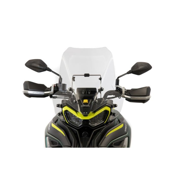 AKCE BENELLI - Vysoký plexi štít s ofuky čiré pro TRK 702/X