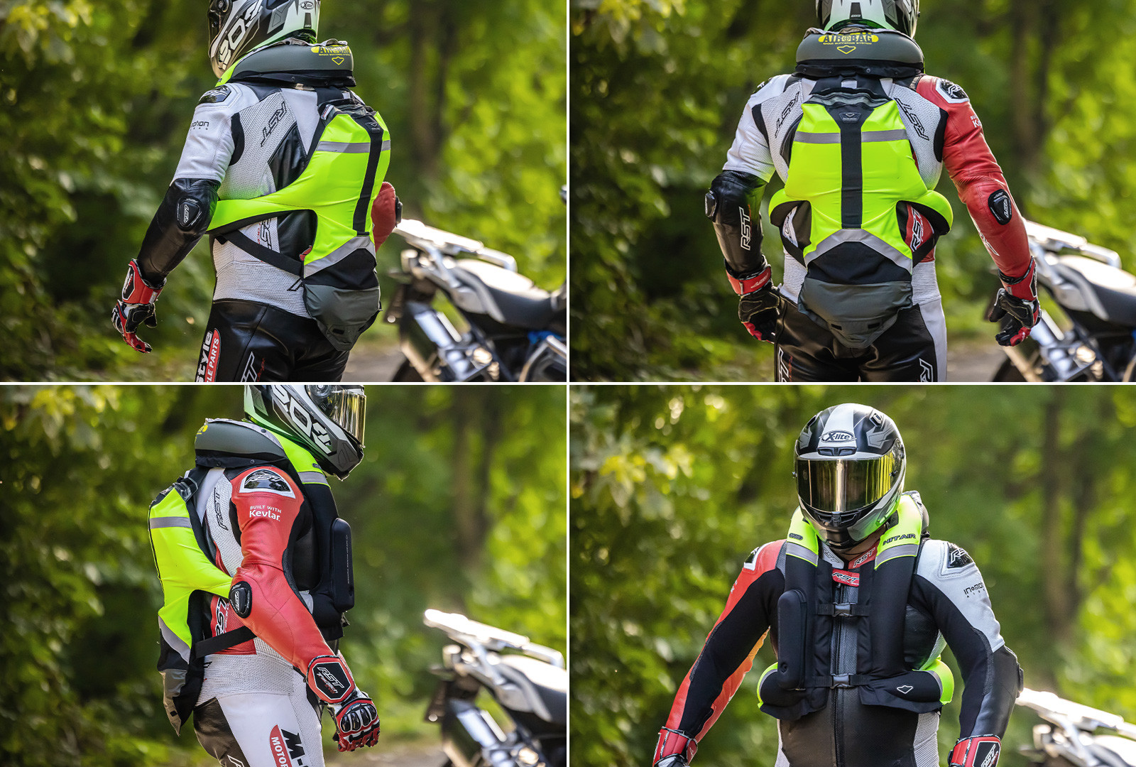 Hit-Air MLV 2 airbag vesta černá