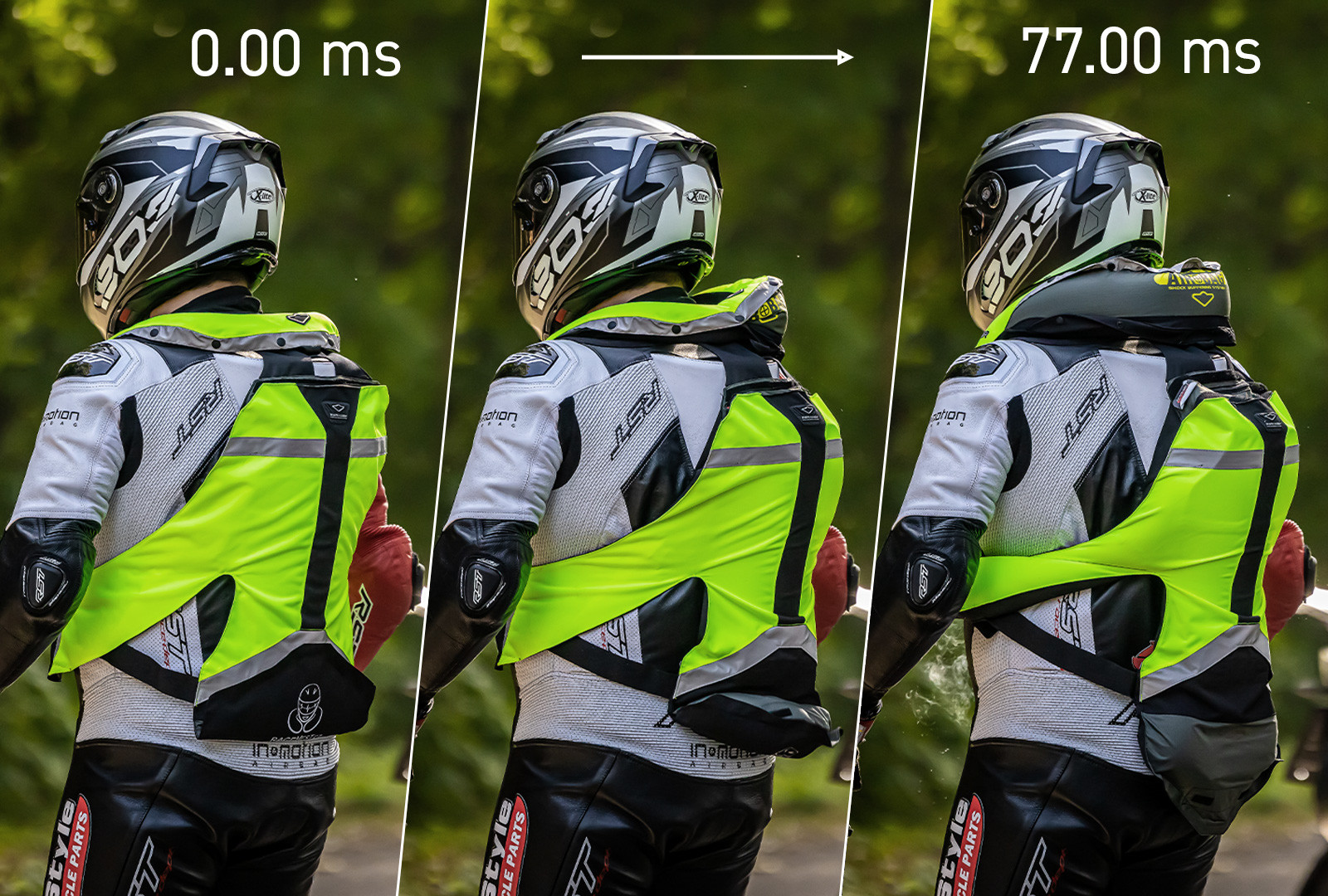 Hit-Air MLV 2 airbag vesta černá