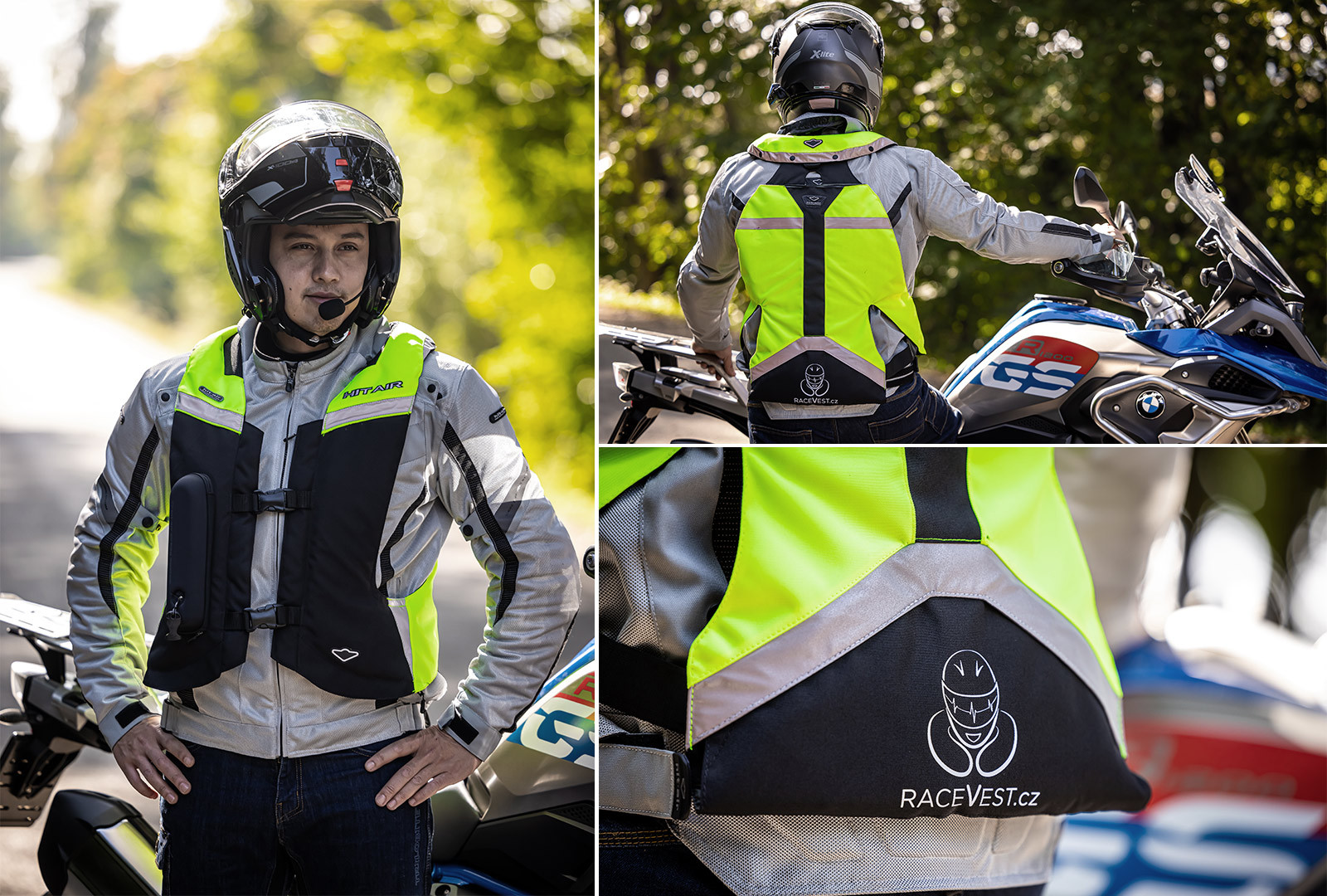 Hit-Air MLV 2 airbag vesta černá