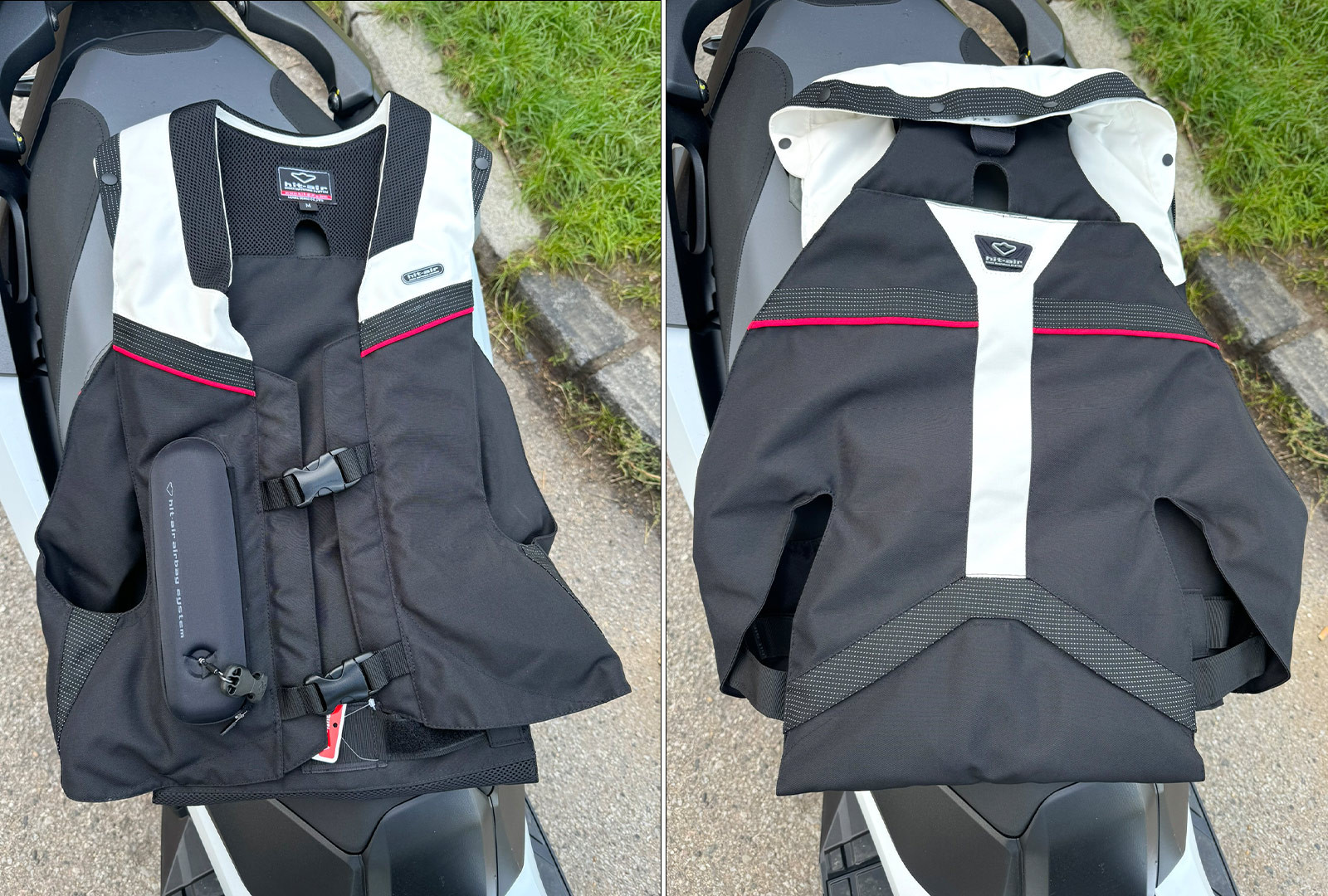 Hit-Air MLV 2 airbag vesta - limitovaná edice černo-bílá