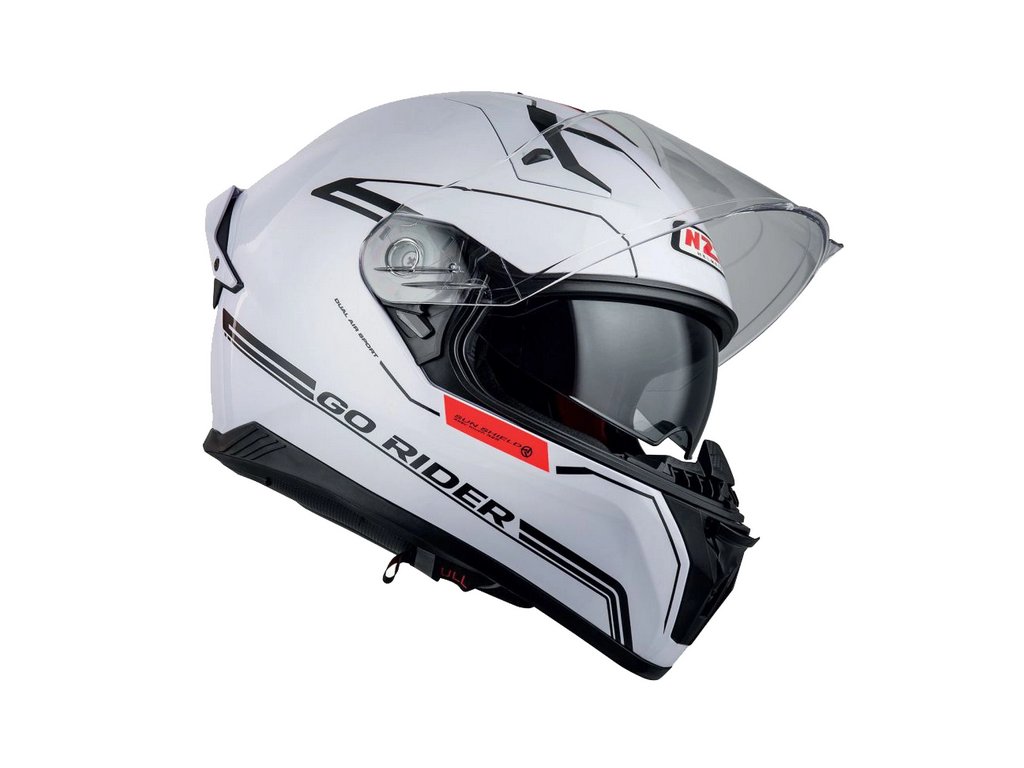 Motocyklová integrální přilba NZI GO Rider Solid