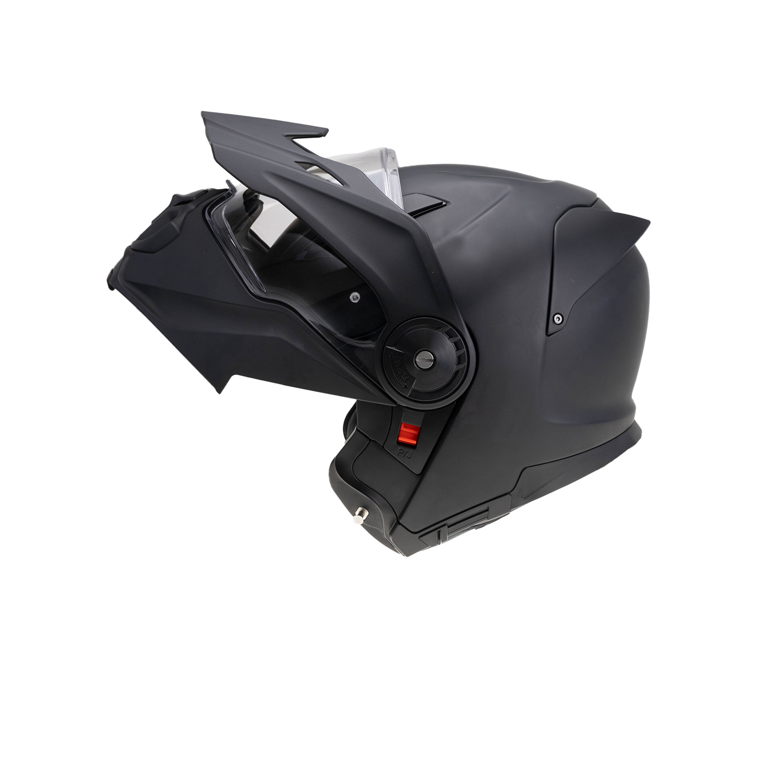 Moto helma Yohe FG102 Enduro Double Visor Matná Černá