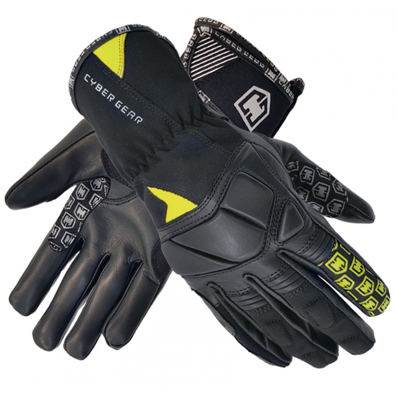 Pánské textilní moto rukavice CYBER GEAR PINT, černé