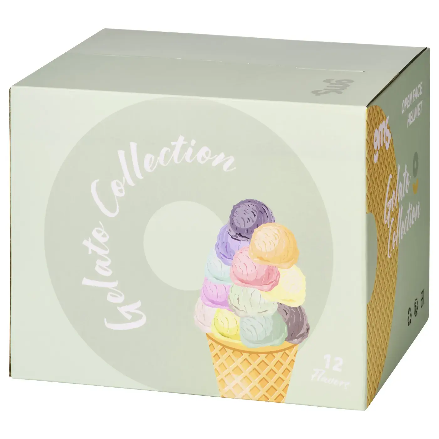 Otevřená helma GMS ZG11501 GELATO Amarena