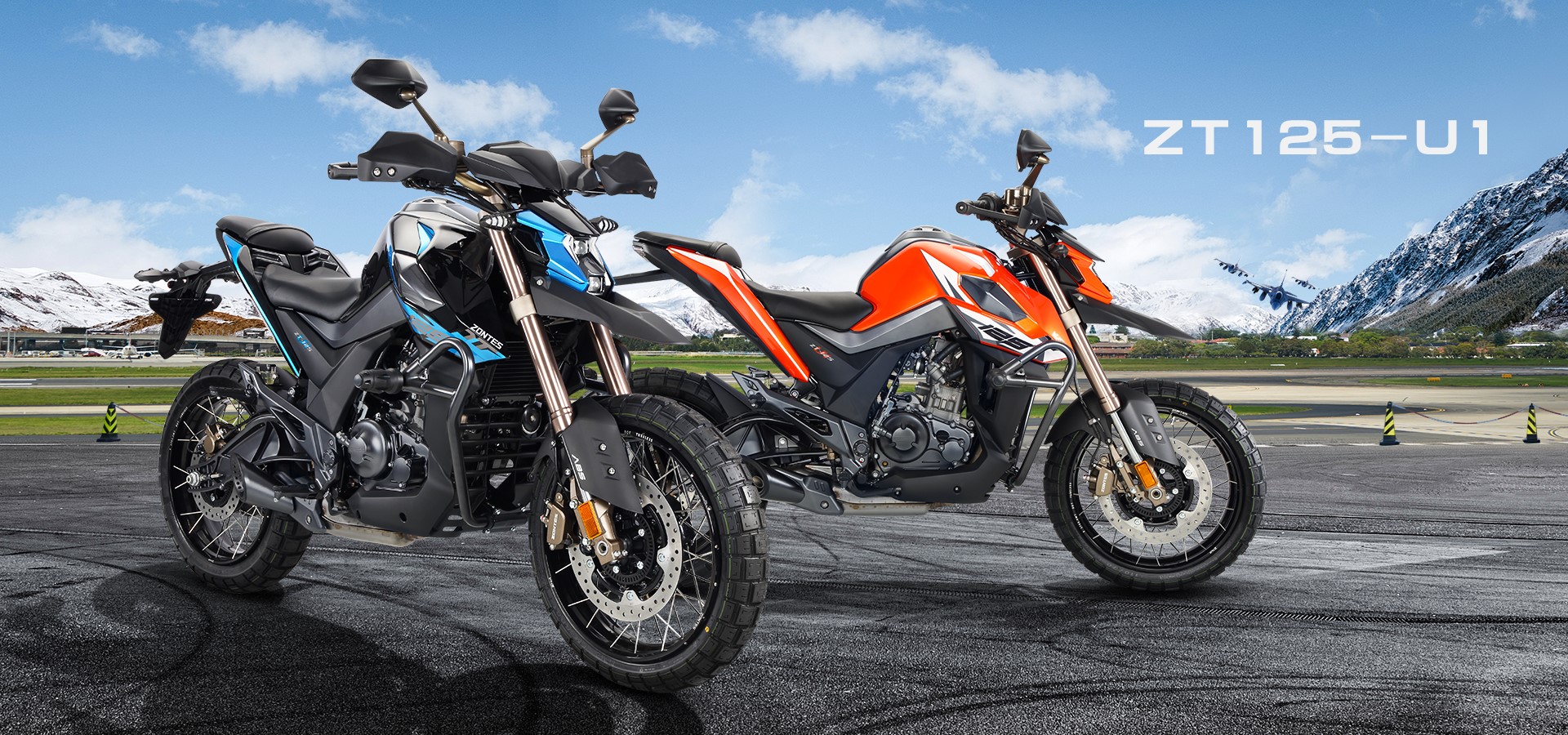 Zontes 125 GK Scrambler drátěná kola
